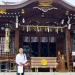 大鳥神社にて