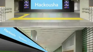 GUG PLATFORM(駒沢大学駅サイネージ)広告