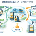 効果測定の仕組みイメージ（PDCAサイクル）