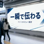 一瞬で伝わるファーストビュー設計のイメージ