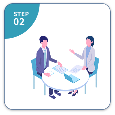 バス広告掲出までの流れ-STEP02