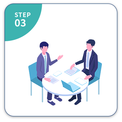 バス広告掲出までの流れ-STEP03