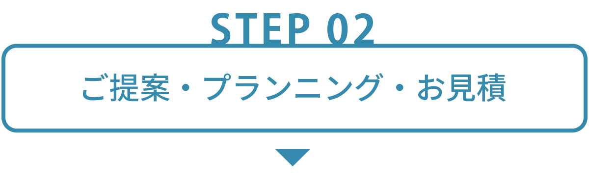 掲出までの流れ-STEP02:ご提案・プランニング・お見積